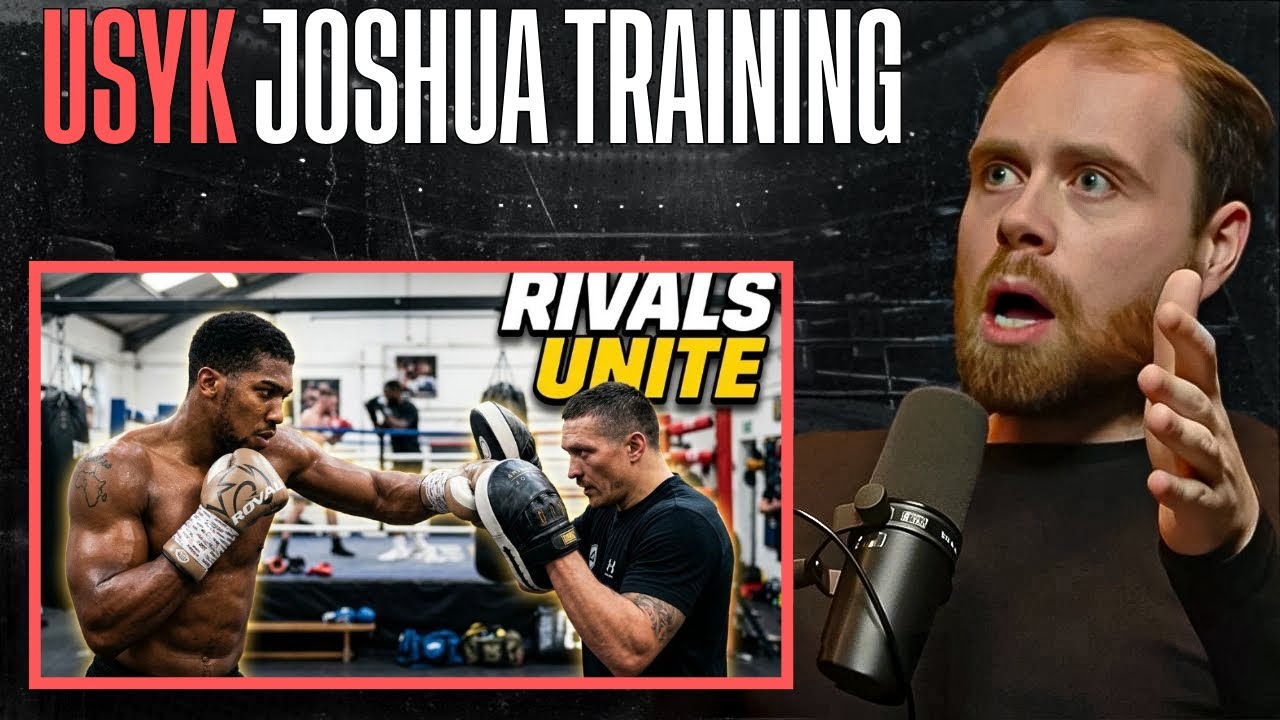 Joshua Trains Alongside His Former Rival Turn Friend Usyk