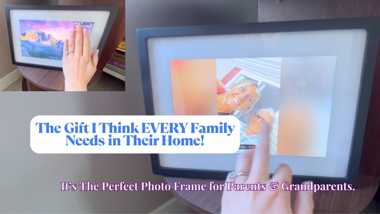 Set Up in Minutes! Skylight WiFi Picture Frame Walkthrough
