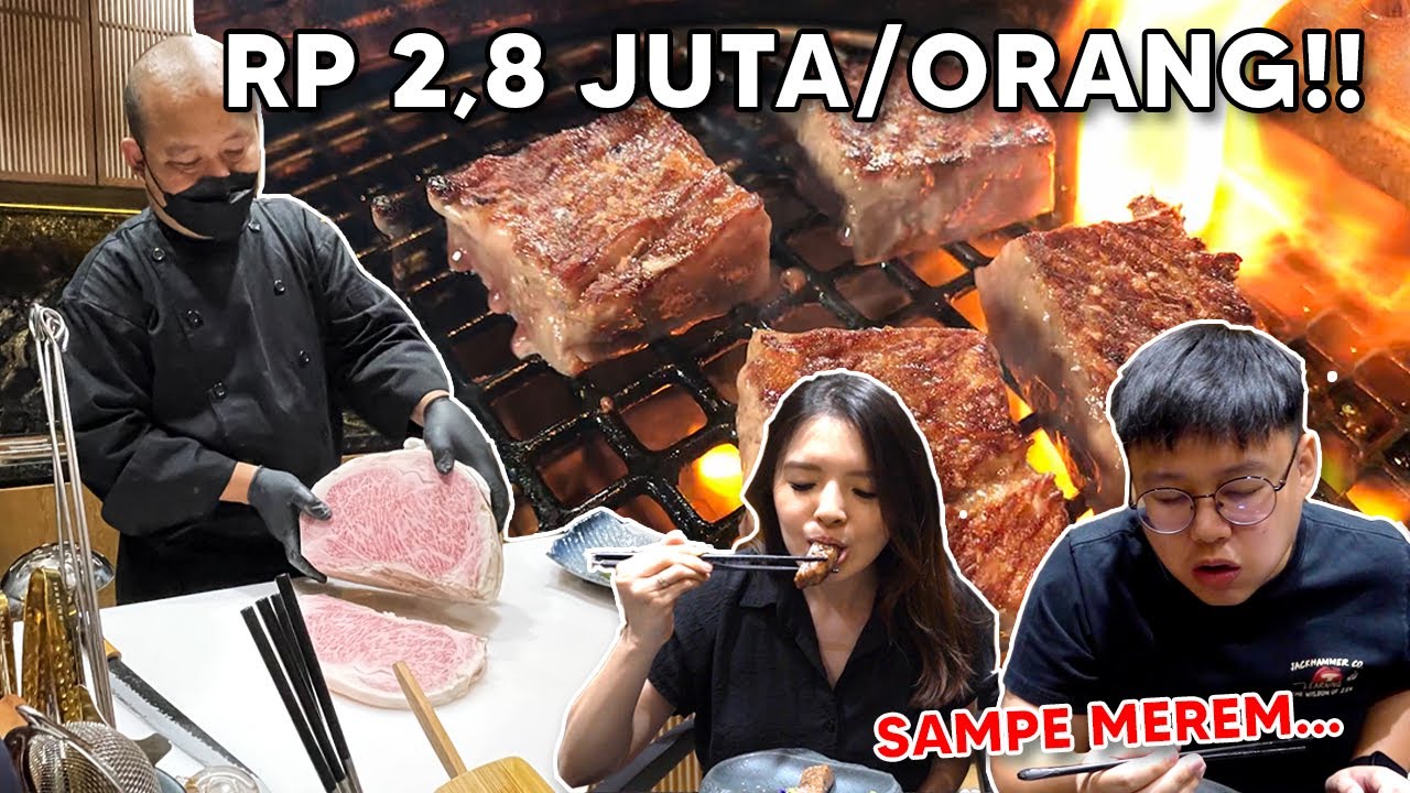 BAYAR RP 5,6 JUTA DEMI MAKAN JAPANESE WAGYU A5 TERBAIK !!! WORTH IT GAK SIH ??