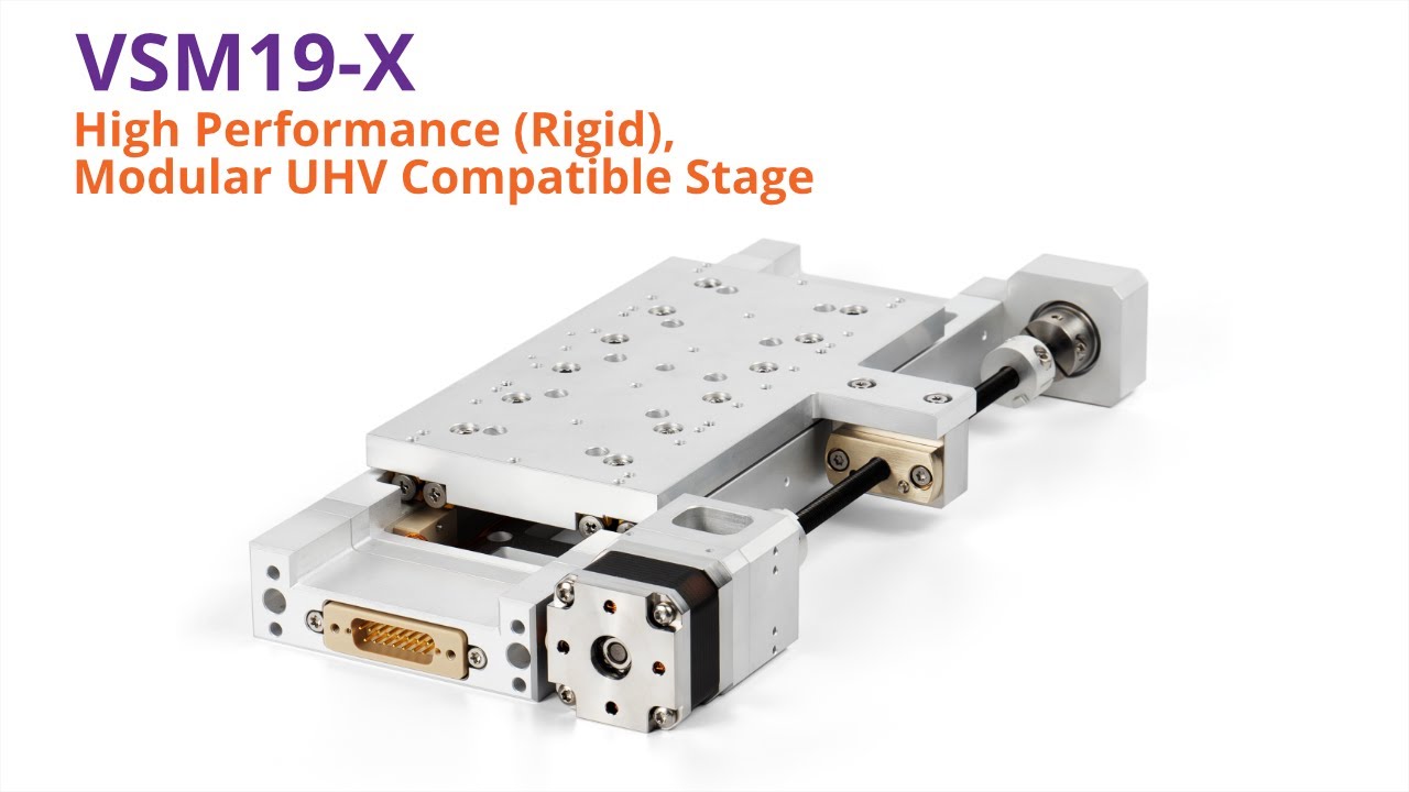UHV Compatible Linear Stage: VSM19-X