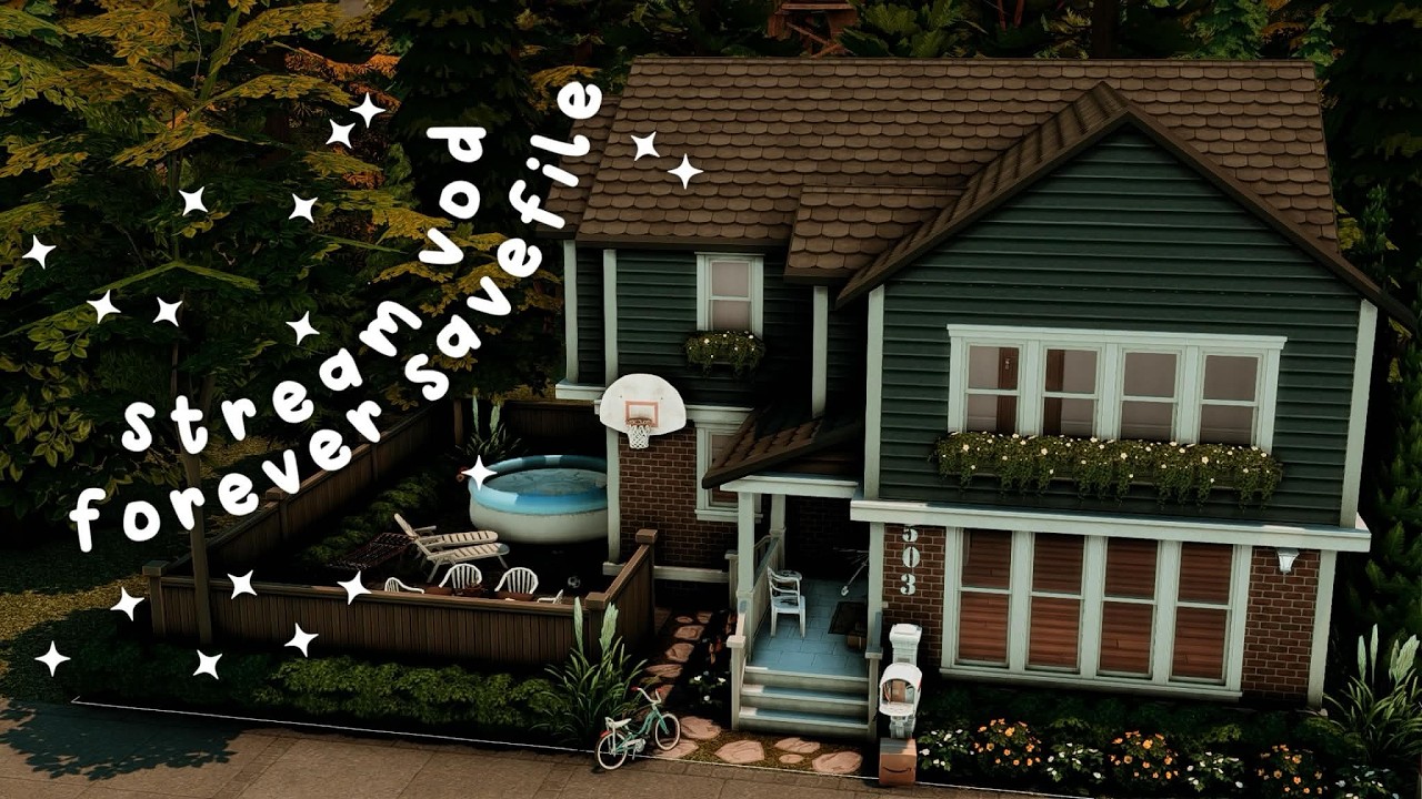 WIR BAUEN EIN FAMILIIENHAUS IN COPPERDALE FÜR DIE FOREVER SAVEFILE | Stream vom 14.2.26 | Sims 4