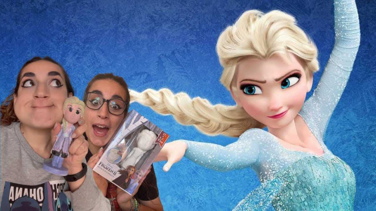 dipingiamo la statua di ELSA DI FROZEN -lapitonz