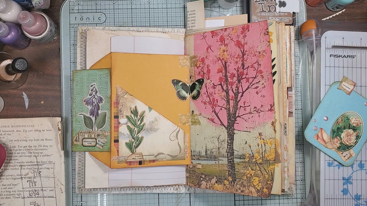 Oops... Mixed Video's Up | Desk Makes | Special Scrap Journal #4 | Mailing Envelope Tip-In | Wk2/Pt6