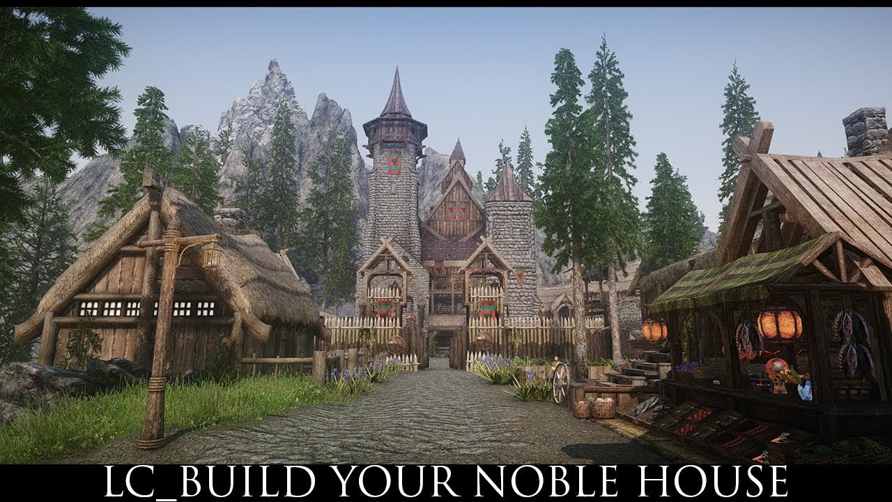 Skyrim SE Mods: LC_Build Your Noble House