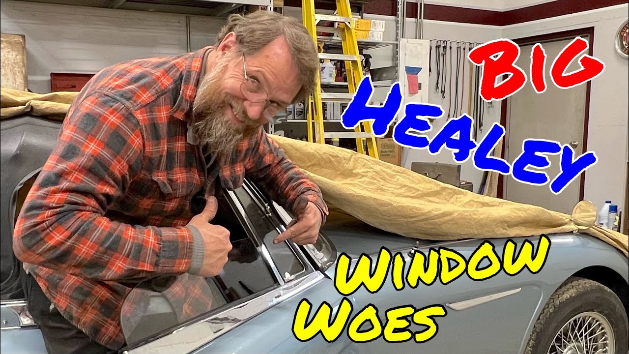 1968 Austin Healey 3000 door window guides replacement