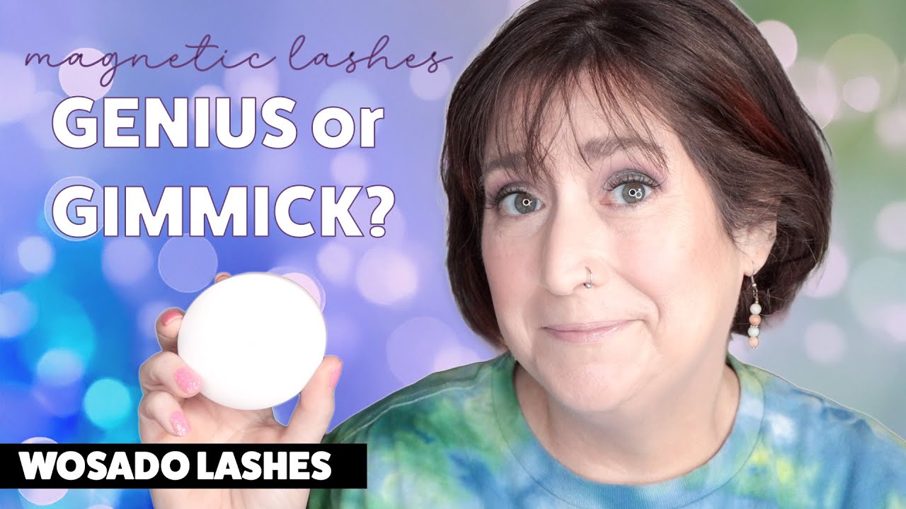 WOSADO VIRAL MAGNETIC LASHES! Worth it or a hot mess gimmick?