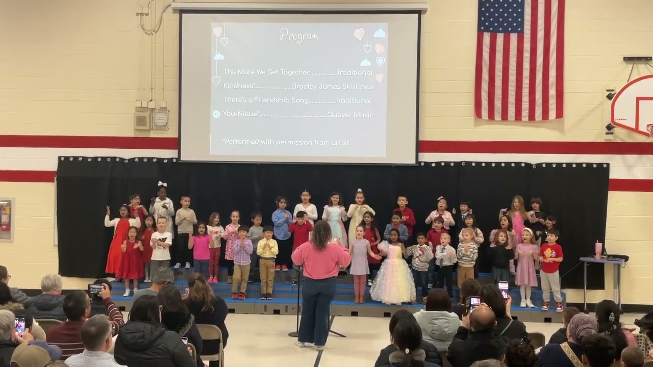 First Grade February Fine Arts Night 2/10/26 6pm