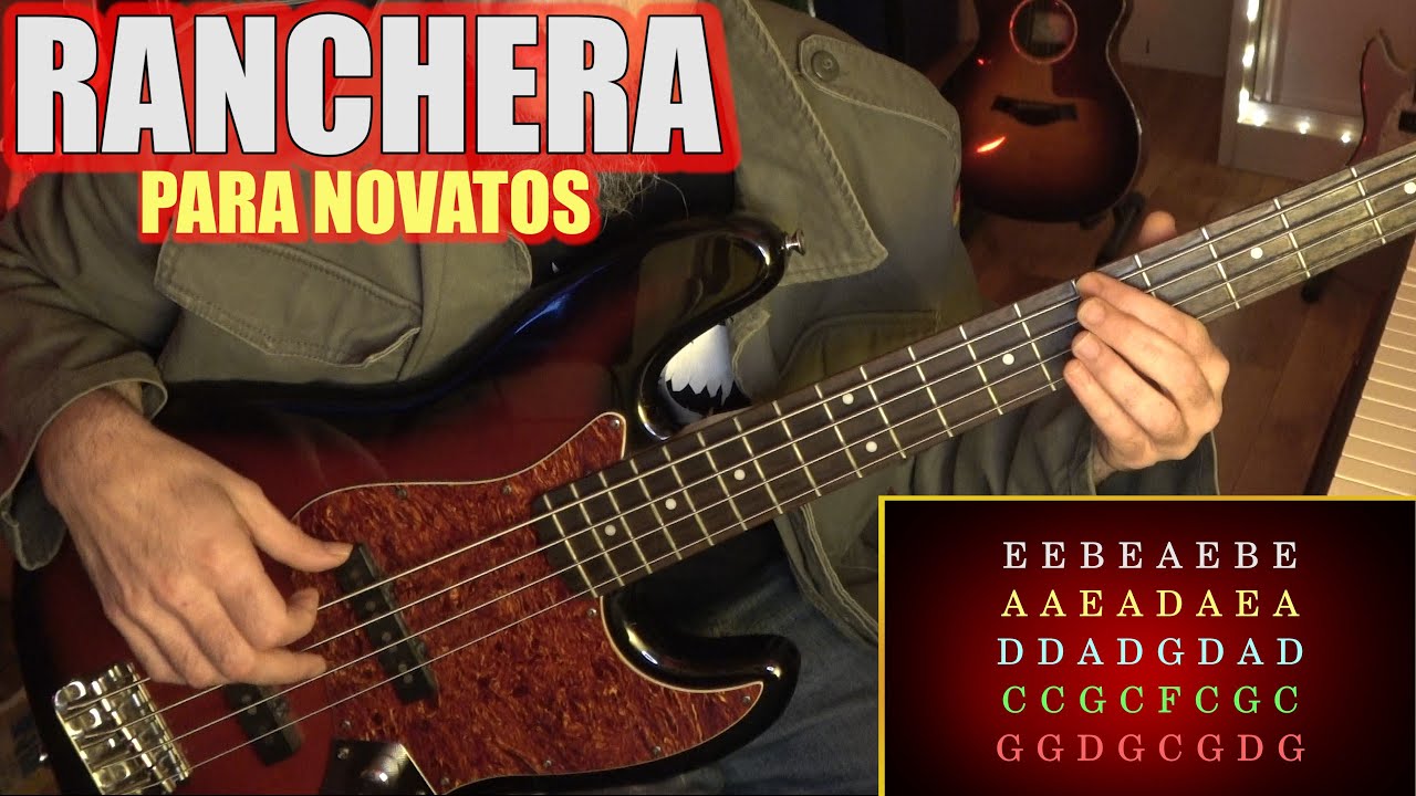 Como tocar BAJO en CUALQUIER TONALIDAD | Tutorial RANCHERA 2