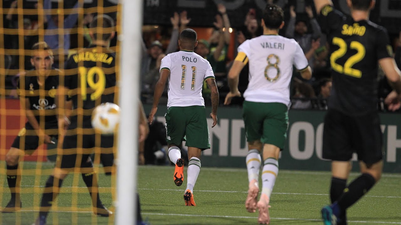 GOAL | Andy Polo scores his first goal in a Timbers uniform against the Crew