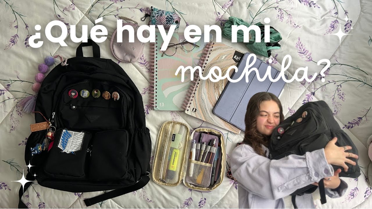 ¿Qué hay en mi MOCHILA para la UNIVERSIDAD? / Mich Luna