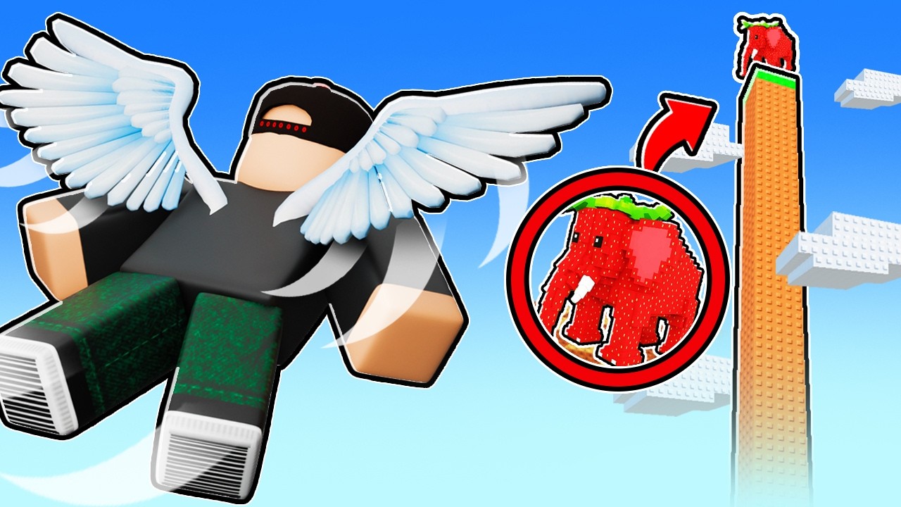 POLEĆ 999,999,999 METRÓW W NIEBO, ŻEBY ZDOBYĆ TEGO BRAINROTA w Roblox...