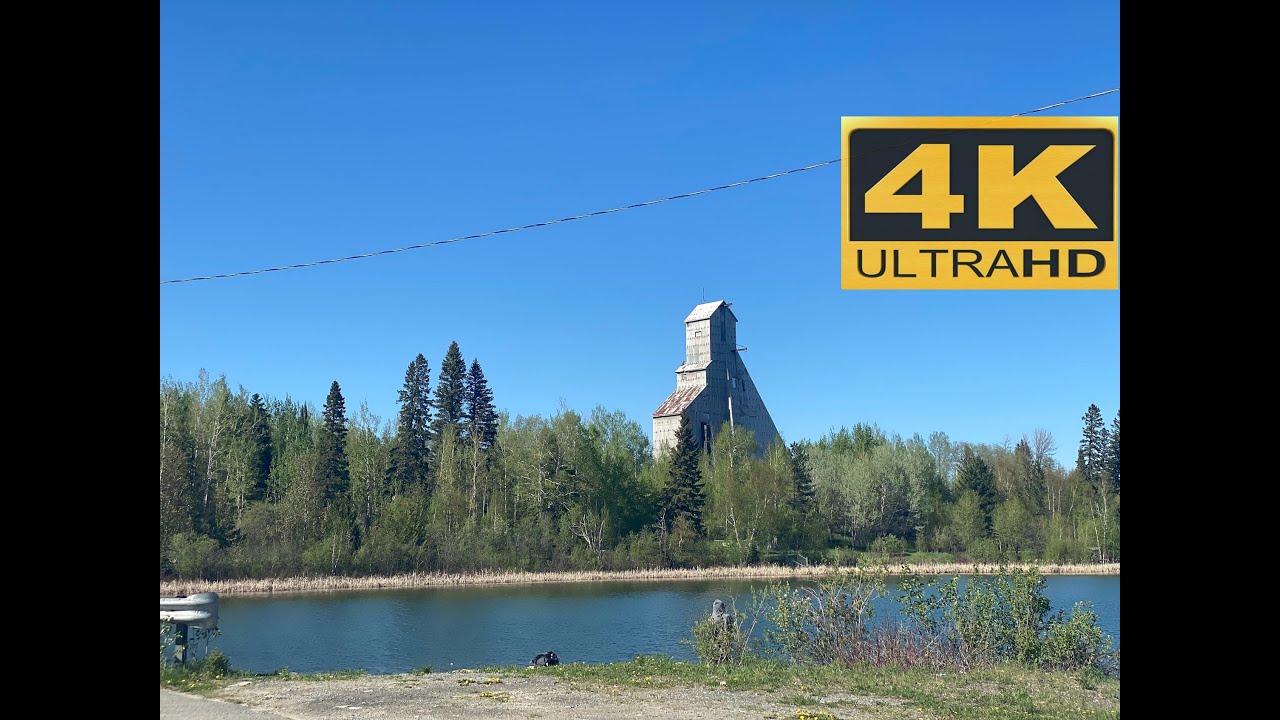 Driving Timmins - Relaxing video (Algonquin Road Timmins, Ontario, Canada)