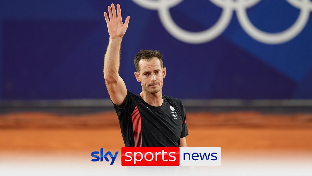 Andy Murray pleased to retire 'on own terms' after tennis career ends at Paris Olympics