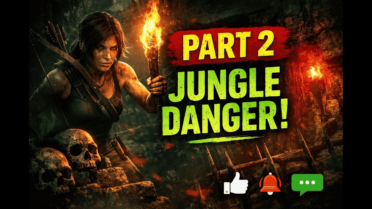 Shadow of the Tomb Raider Part 2 – Surviving the Jungle & Hidden Tombs | Gameplay Walkthrough