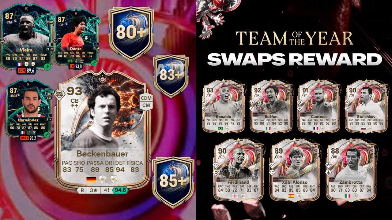 A VOLTA DOS SWAPS// R9 // BECKENBAUER E MUITO MAIS!!!!