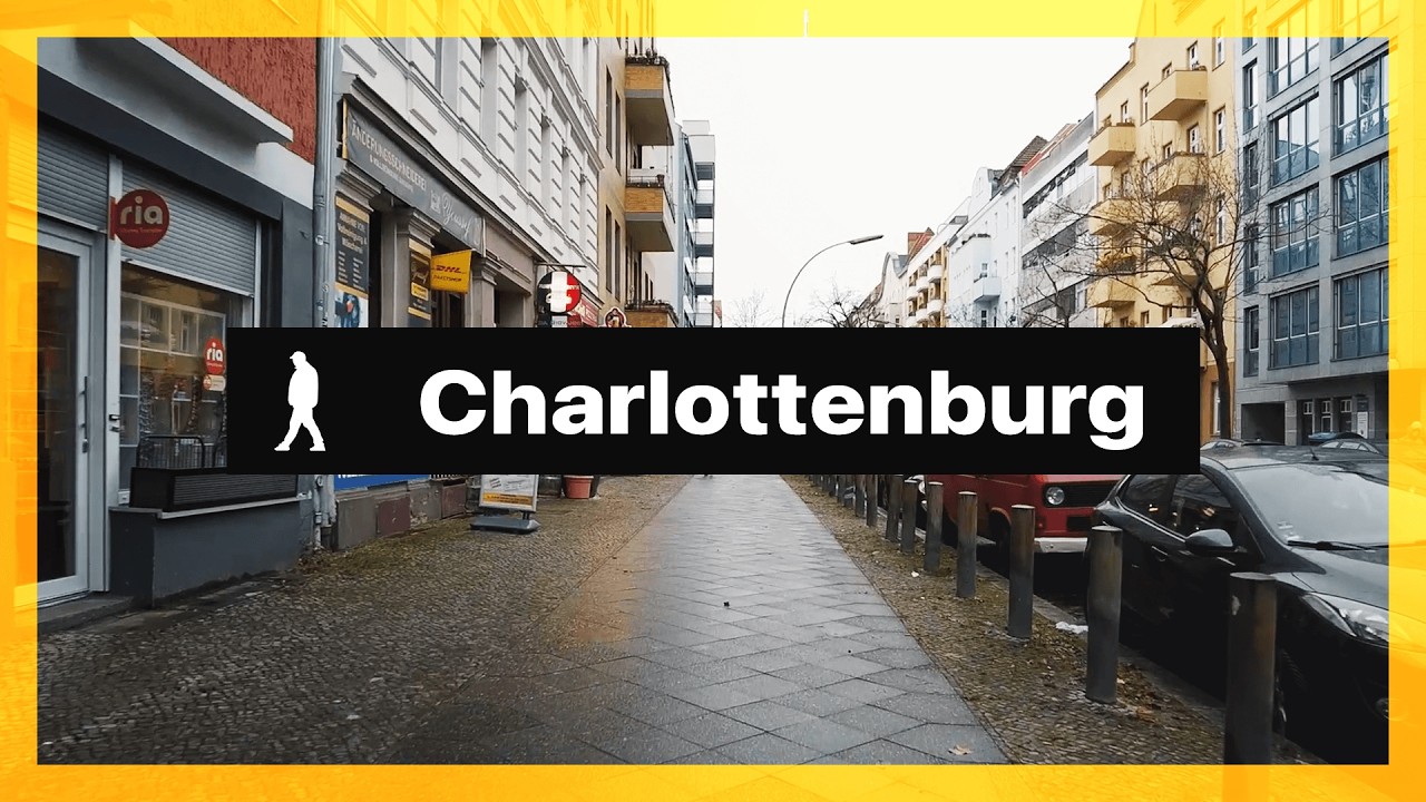 Berlin, Charlottenburg 🇩🇪 Walking Tour Blissestraße | Outside Walker