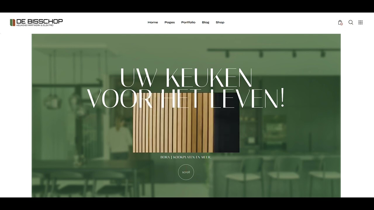 Video test homepage
