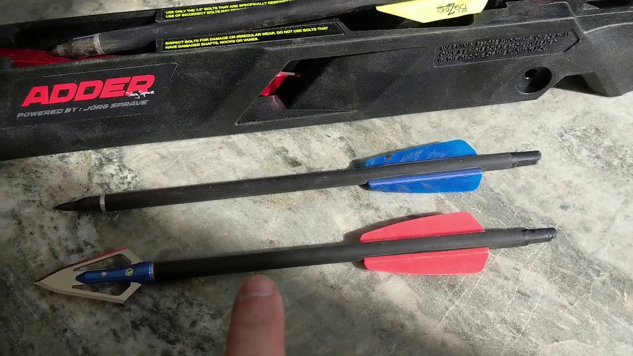 Cobra RX Adder Arrows Are Too Proprietary