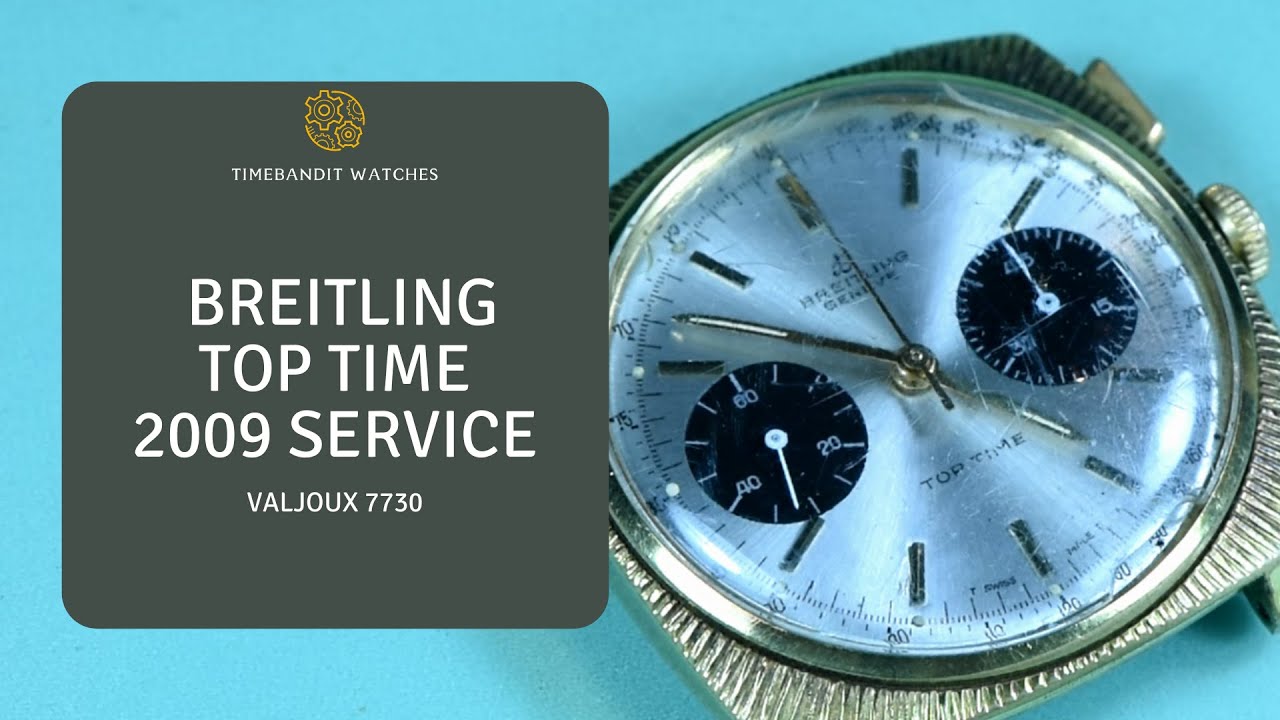 Breitling Top Time Valjoux 7730 Service
