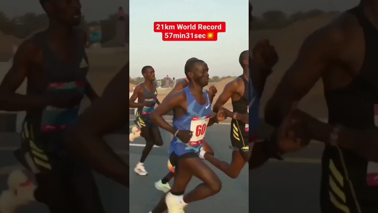 21 km 57min31sec Olympic Running
