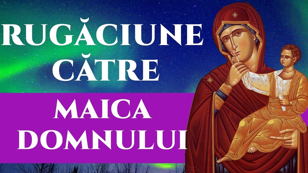 🔴 Cea mai frumoasă rugăciune către Maica Domnului - Paraclisul Maicii Domnului