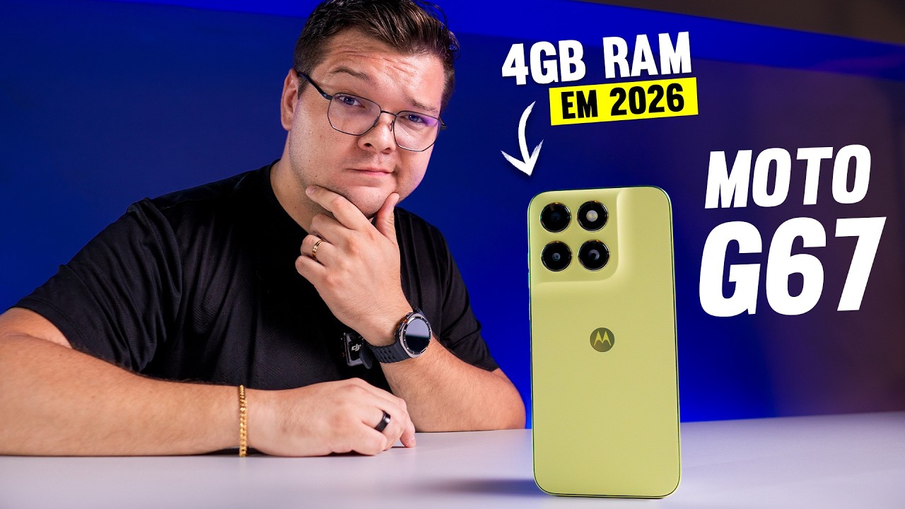 MOTO G67 chegou! VAI SER SUCESSO? Unboxing