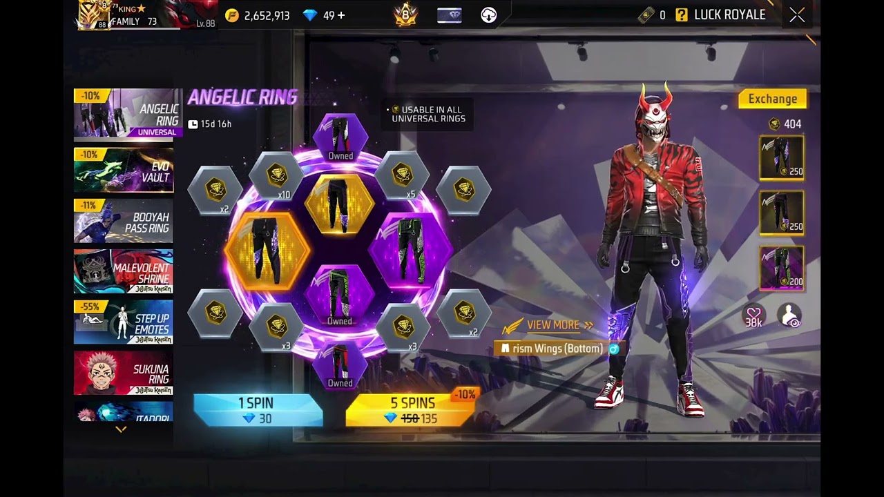 Me gasto más de 5,000 diamantés por conseguir todos Los pantalones angelicales que me faltan