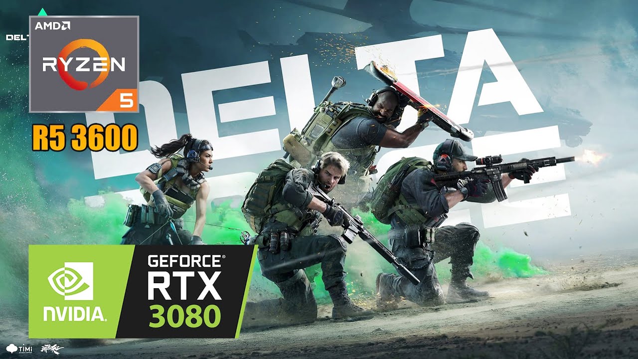 Delta Force | Nvidia RTX 3080 | Ryzen 5 3600 | PC Game Gameplay Benchmarks