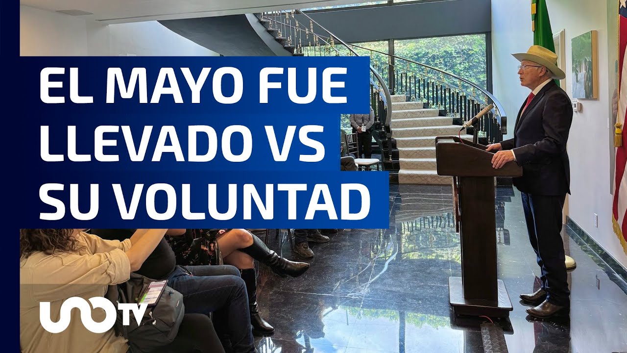 Así lo reveló Ken Salazar, embajador de Estados Unidos en México