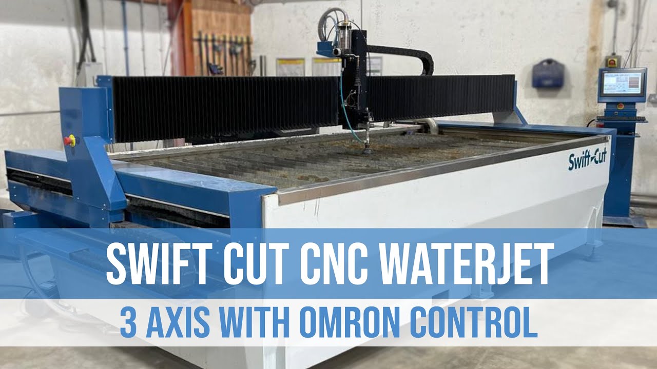 2020 SwiftCut SJ3000 | 3-Axis CNC Water Jet