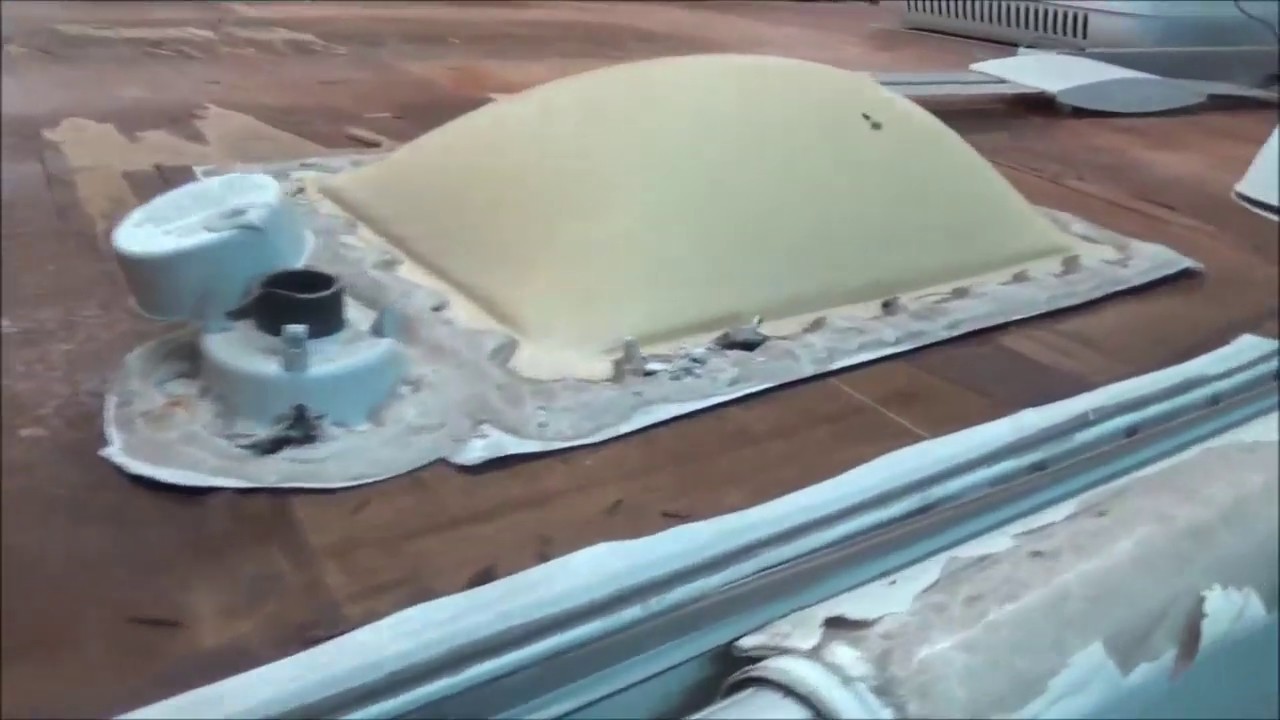 RV Roof Replacement on 2006 Dutchman