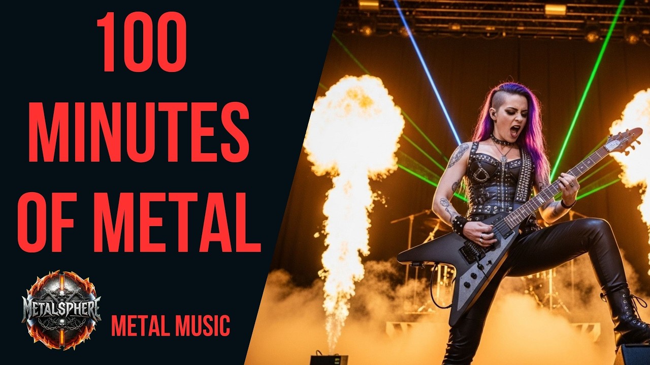 The Best Metal Playlist -  20 classic heavy metal - 100 minutes of METAL