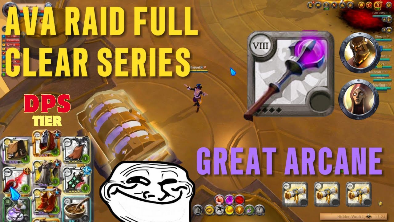 Серия AVA RAID: Отличное тайное издание... Albion Online PVE
