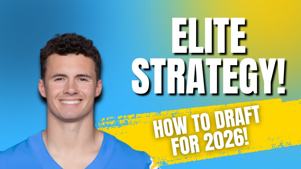 The ONLY Fantasy Football Draft Strategy