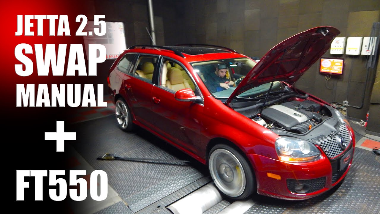 Jetta 2.5 Aspirada + Swap Manual + FT550 - Parte 3/3