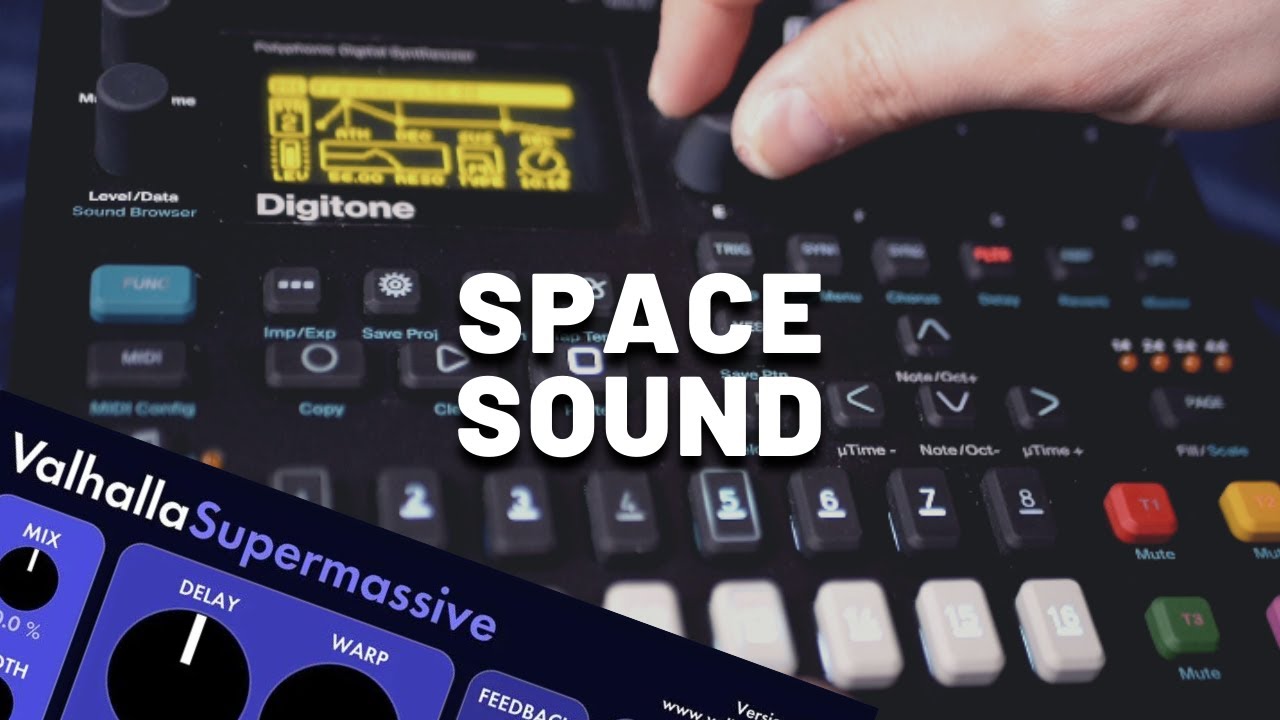 Space Sound With Elektron Digitone (No Talking) | Ambient Sound Demo