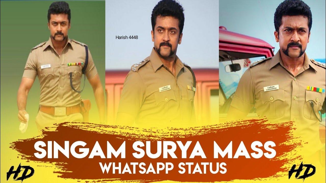 Surya Mass Whatsapp Status tamil.#singam Surya re-entry Scene.#status#police_mashup@Harish-hy7yc 🔥💥