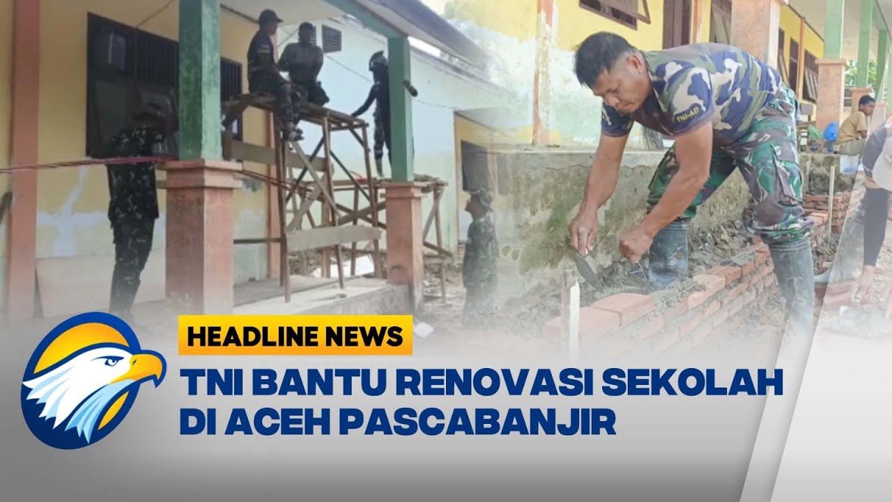 [HEADLINE NEWS, 25/01] TNI Turun Tangan! Sekolah di Aceh Utara Masih Lumpuh, Dua Bulan Pasca Banjir!
