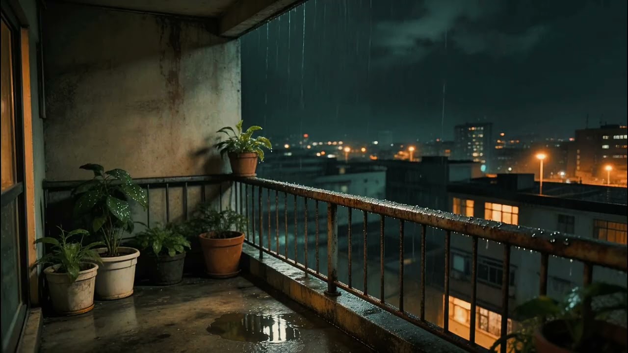 Rain Sounds for Deep Sleep 🌧 (No Ads) | 3 Hours Relaxing Rain Ambience