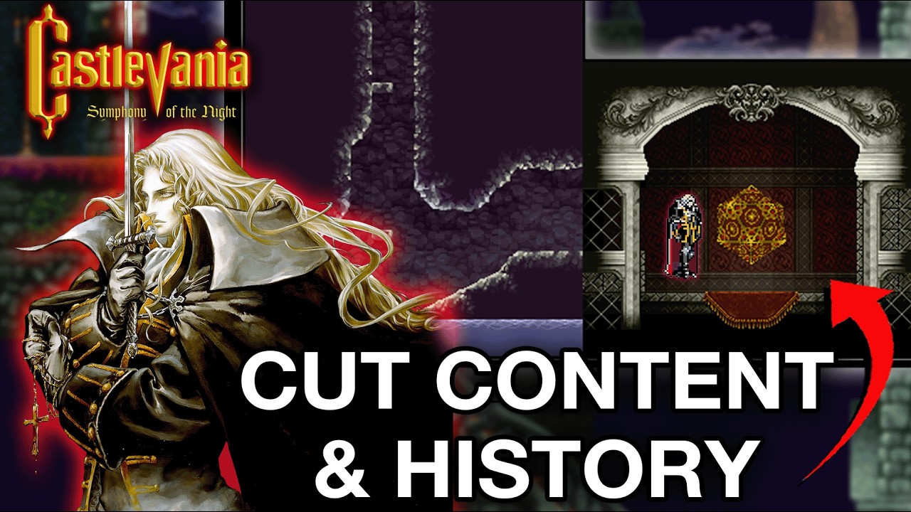 Castlevania: Симфония ночи: история и вырезанный контент