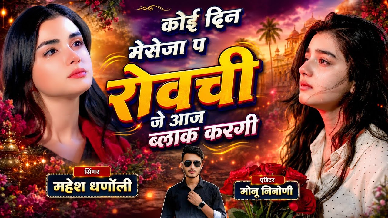 latest sad song 2026 || कोई दिन मैसेजा प रोवची जे आज ब्लॉक कर दी | singer mahesh meena 