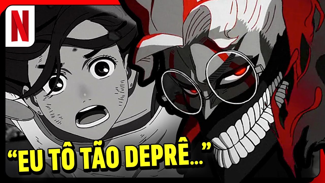 Okarun usando o poder da VELHA TURBO 🤯 | Dan Da Dan | Netflix Brasil