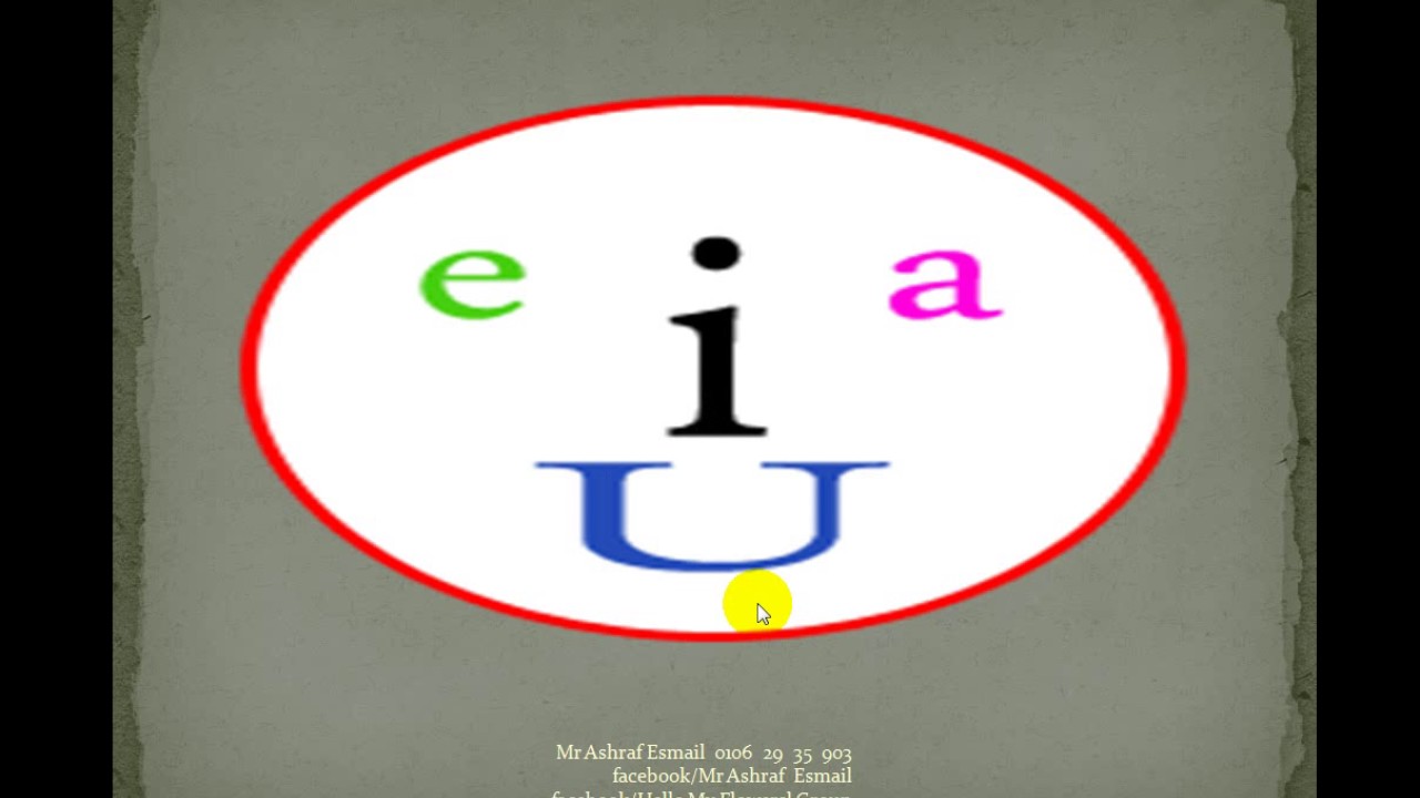 مقدمة تعلم الحروف والاصوات بطريقة جديدة  الحلقة الاولي للتاسيس في اللغة الانجليزية