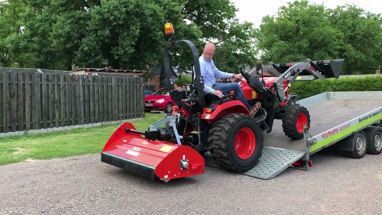 Auslieferung KUBOTA EK1-261 | Eggers Landmaschinen