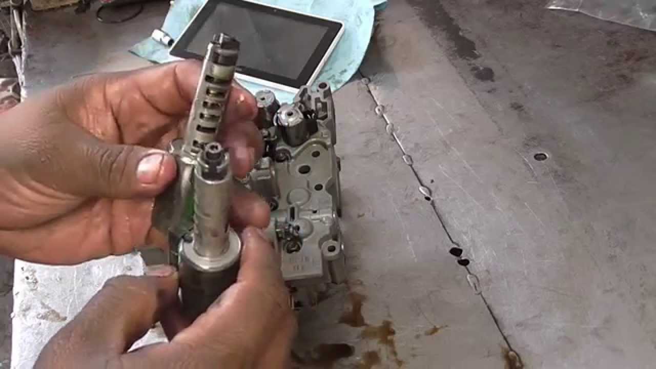 reparacion cuerpo de valvulas aw 55-50 al mexican style 1era parte