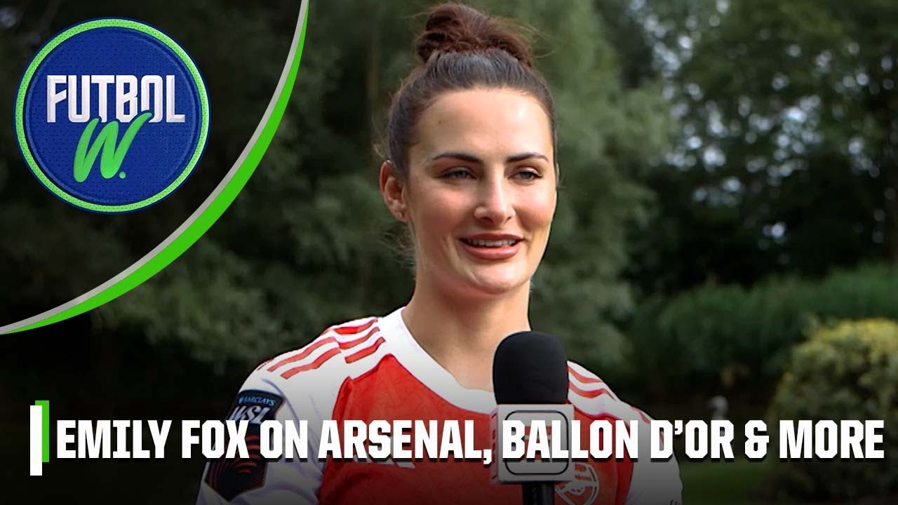 Emily Fox EXCLUSIVE! Arsenal’s Champions League win, Ballon d’Or nomination, WSL & more! | ESPN FC