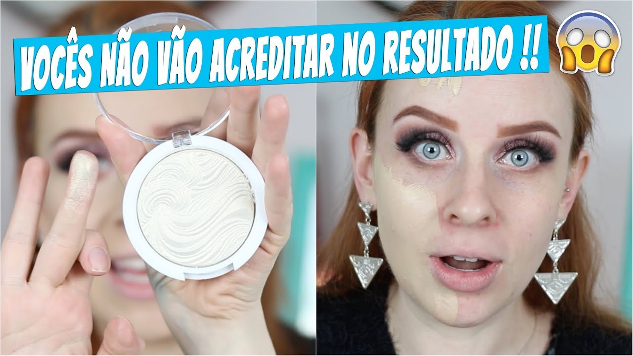 TESTEI UMA MARCA DE MAQUIAGEM QUE NUNCA VI ANTES - Tô chocada! 😱|#MakeDaPexinxa