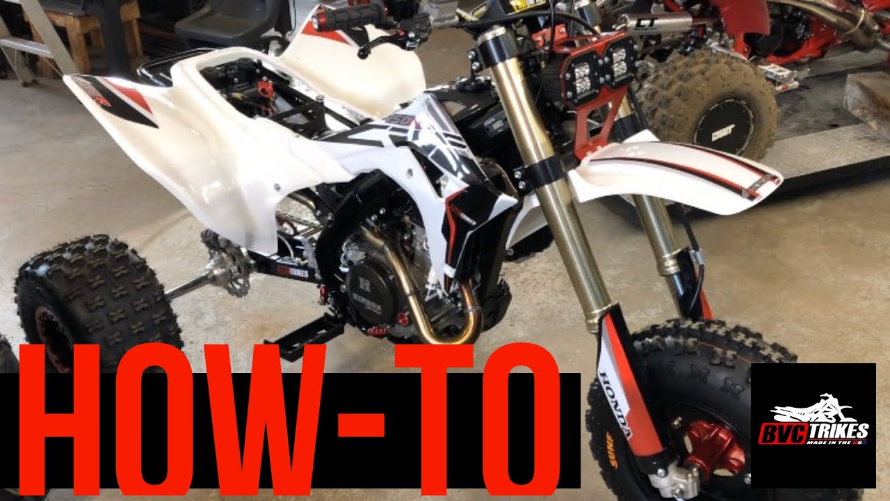 Modern Trike How-To : Plastic Fitment - Exhaust mods - BVC Trikes 3 wheeler