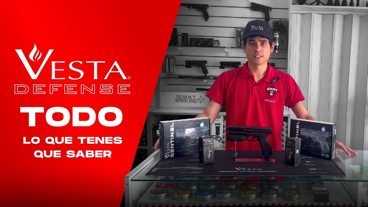 Pistola VESTA: TUTORIAL + TRUCOS que marcan la diferencia #vestadefense #pistoladisuasiva #noletal