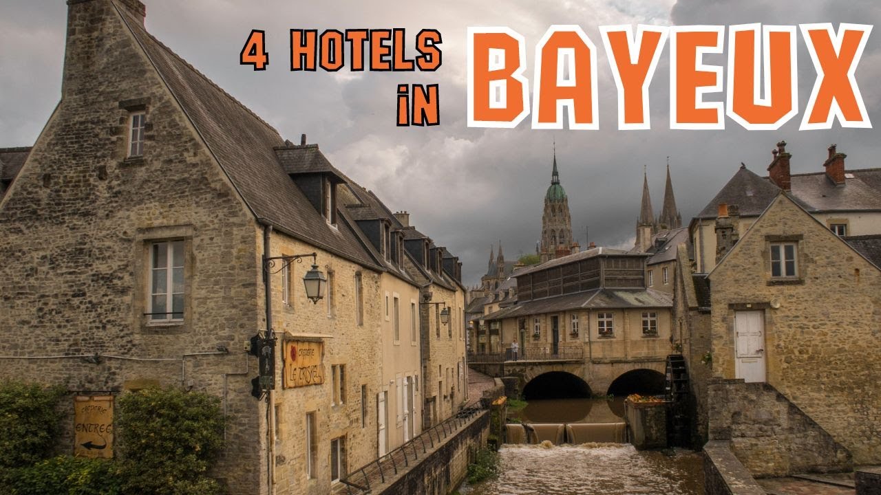 Where to stay in Bayeux, Normandy? 4 Hotels WITH parking | Operation Overlord motorcycle tour